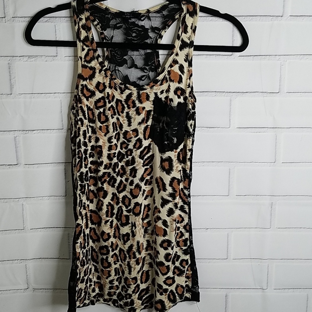 ANIMAL PRINT LACE TEE BUNDLE
